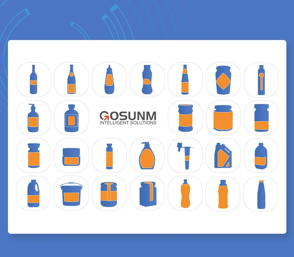 Support Front and Back Labelling Can Add Date Coding Equipment Print and Apply Label Applicators