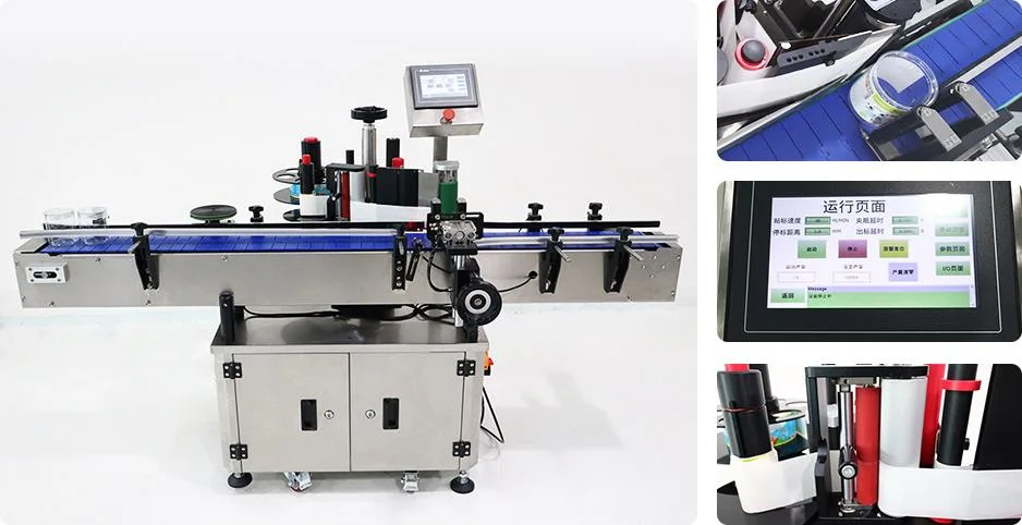 Support Front and Back Labelling Can Add Date Coding Equipment Print and Apply Label Applicators